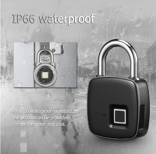 finger print padlock