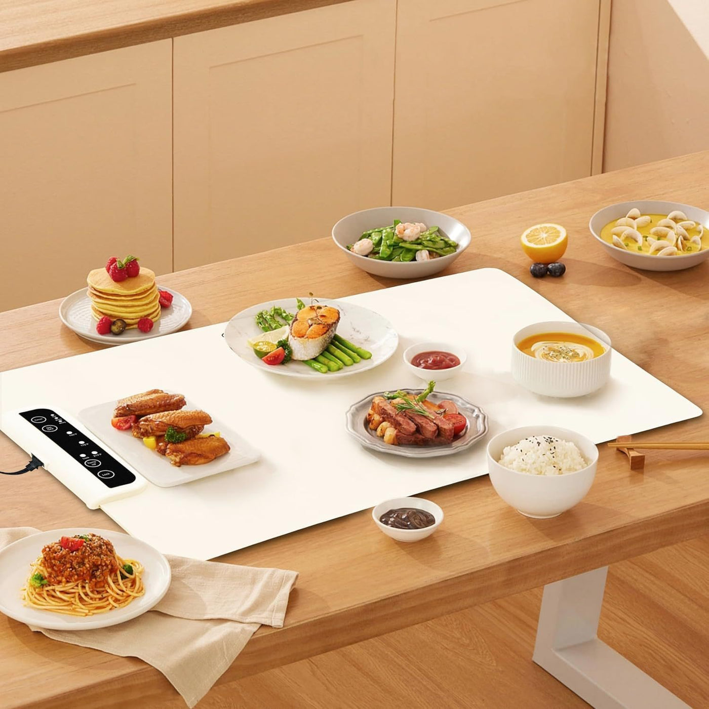 Multifunctional Hot Dish Temperature Keeping Pad Heat Dish Insulation Cutting Board.