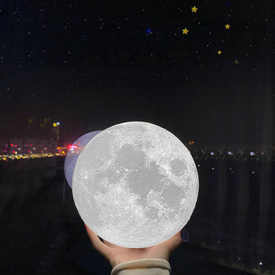 3D Printing Moon Night Table Lamp Chinese Valentine's Day Gift.