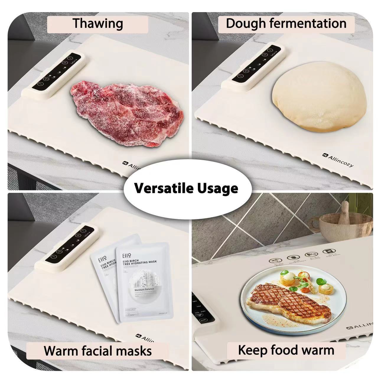 Multifunctional Hot Dish Temperature Keeping Pad Heat Dish Insulation Cutting Board.