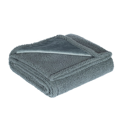 Flannel Cotton Wool Sherpa Thick Pet Blanket Dog Kennel.